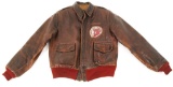 WWII 5th AAF 22nd BOMB GROUP RED RAIDERS A2 JACKET
