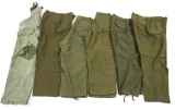 WWII - KOREA US ARMY FIELD PANTS & OVERALL LOT
