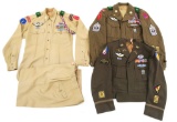 WWII US ARMY OSS & AIRBORNE UNIFORM LOT