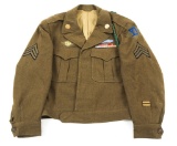 WWII US ARMY 26th INFANTRY DIVISION IKE JACKET