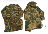 BELGIUM CONGO PARATROOPER CAMO SET LOT OF 2