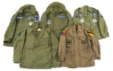 VIETNAM WAR USAF FIELD JACKET WITH PATCHES LOT