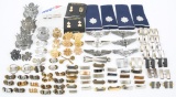 US ARMY / USAF INSIGNIA & WINGS LOT OF 100