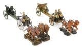 WWI GERMAN CANNON GERMAN MADE TOY FIGURE LOT