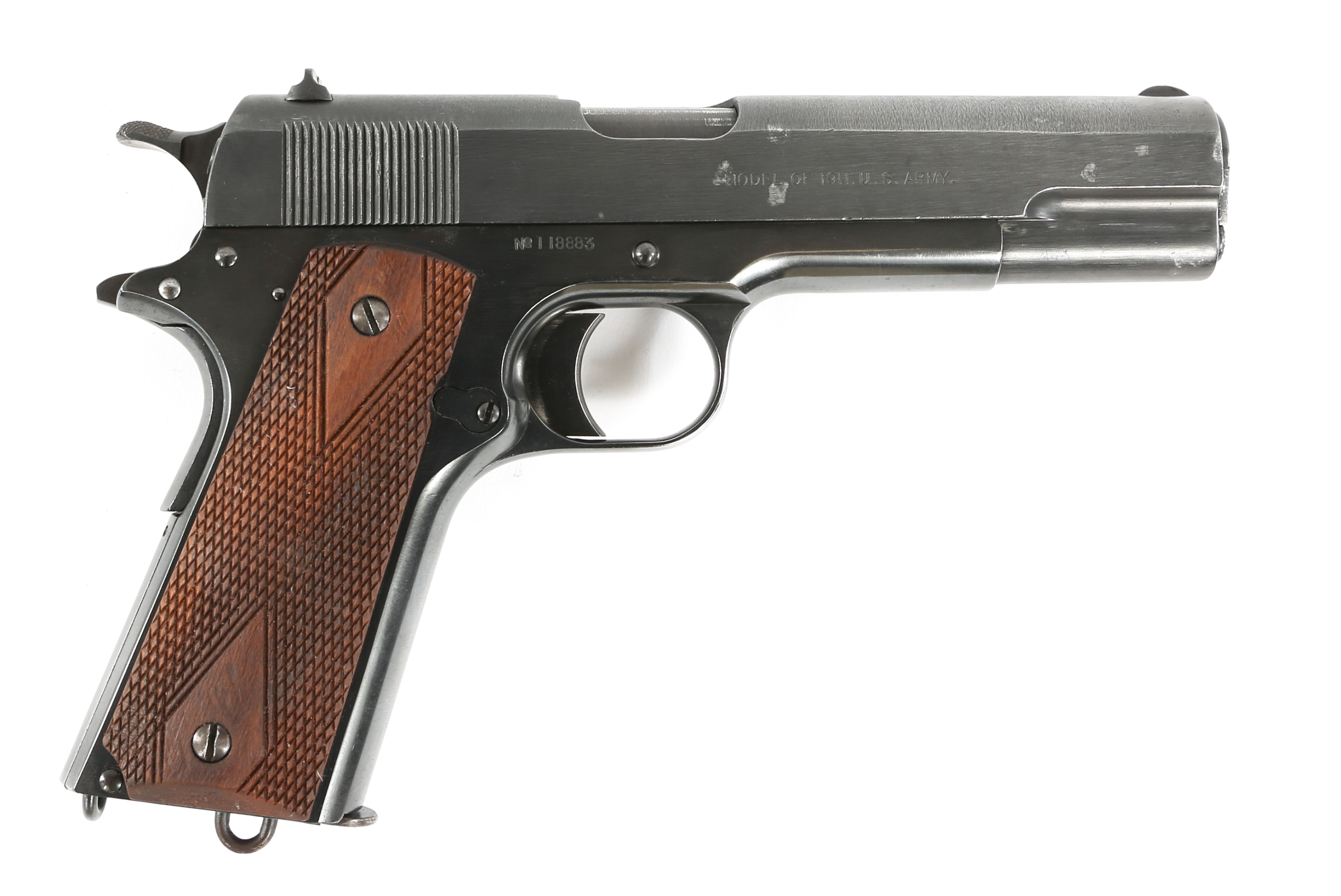 1914 SPRINGFIELD MODEL OF 1911 US ARMY PISTOL | Proxibid, image size:3000x2006