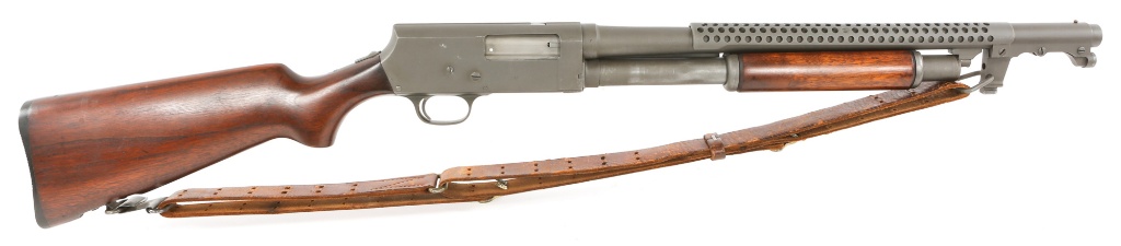 WWII US WARDS MODEL 30-SB562A 12 GA TRENCH SHOTGUN | Firearms & Military  Artifacts Firearms Shotguns | Online Auctions | Proxibid