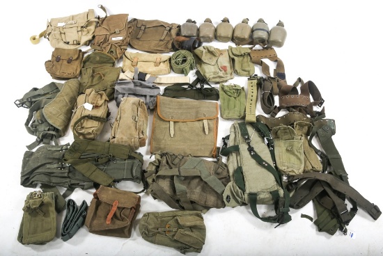 US & FOREIGN MILITARY FIELD GEAR