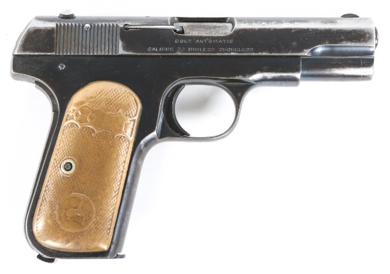 1919 COLT MODEL 1903 POCKET HAMMERLESS .32 CAL