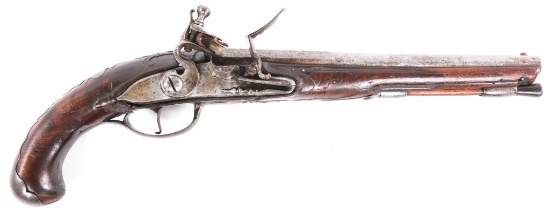EUROPEAN .60 CALIBER FLINTLOCK PISTOL