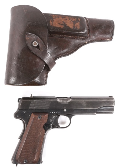 WWII GERMAN F.B. RADOM MODEL P.35(p) 9mm PISTOL