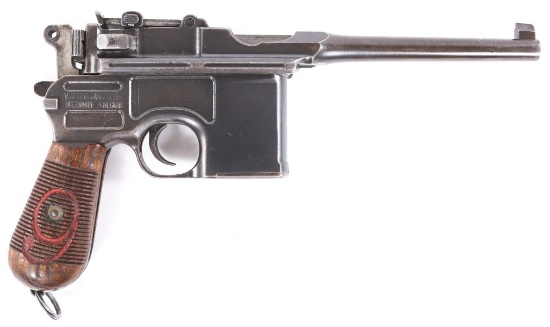IMPERIAL GERMAN MAUSER C96 "RED 9" 9mm PISTOL