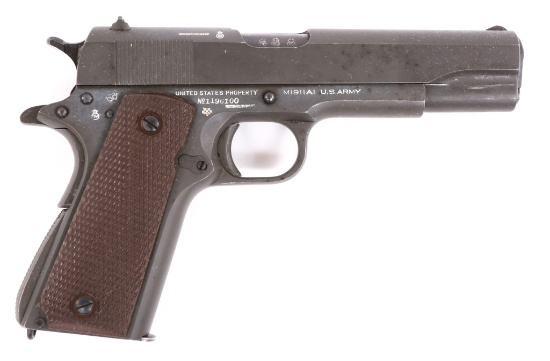1943 WWII COLT M1911A1 BRITISH LEND / LEASE PISTOL