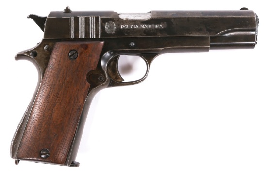 ARGENTINE BALLESTER 45 ACP POLICIA MARITIMA PISTOL