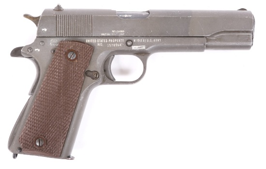 1943 REMINGTON RAND BRITISH PURCHASE 1911A1 PISTOL