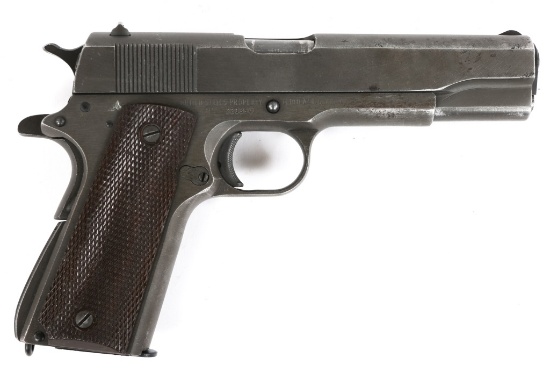 WWII US REMINGTON RAND M1911A1 .45 ACP PISTOL