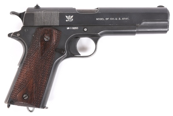1914 WWI US SPRINGFIELD MODEL 1911 .45 ACP PISTOL