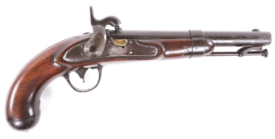 1843 US R. JOHNSON MODEL 1836 CONVERTED PISTOL