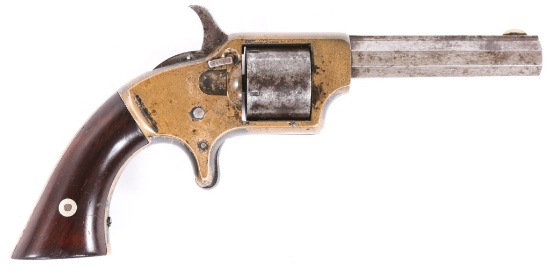 SPRINGFIELD ROLLIN WHITE .30 CAL POCKET REVOLVER