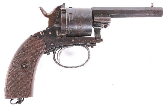 BELGIAN THE GUARDIAN MODEL 1878 .36 CAL REVOLVER