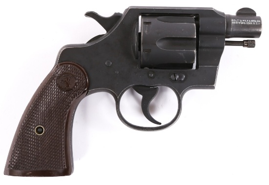1942 WWII US COLT COMMANDO .38 SPL 2" REVOLVER