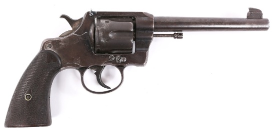 1904 COLT OFFICERS MODEL TARGET .38 SPL REVOLVER