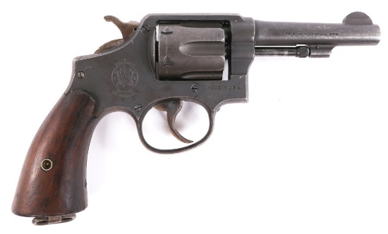 WWII US NAVY S&W VICTORY MODEL .38 SPL REVOLVER