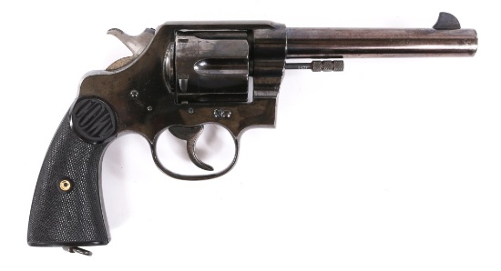 1914 WWI BRITISH COLT NEW SERVICE .455 REVOLVER