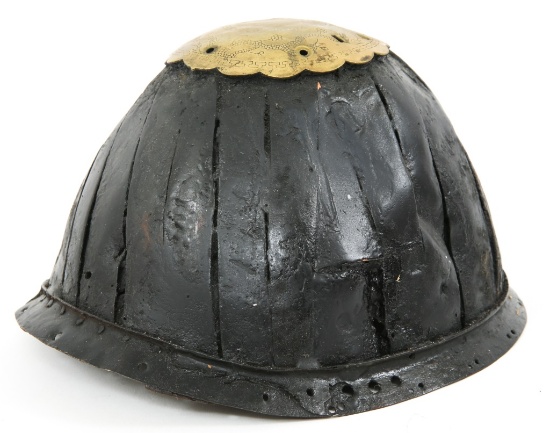 LATE EDO JAPANESE KAJI KABUTO HELMET