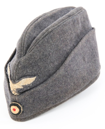 WWII GERMAN LUFTWAFFE ENLISTED OVERSEAS CAP