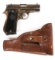 WWII GERMAN MAPF MODEL 17 UNIQUE 7.65mm PISTOL