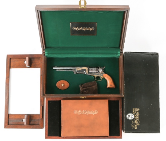 CASED COLT WALKER HERITAGE COMMEMORATIVE REVOLVER