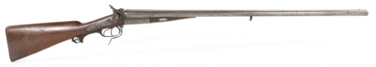 H&R 16GA UNDER LEVER DAMASCUS SIDE BY SIDE SHOTGUN