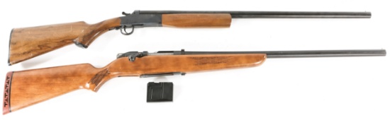 STEVENS & FIE 12 GA SHOTGUNS FOR PARTS LOT OF 2