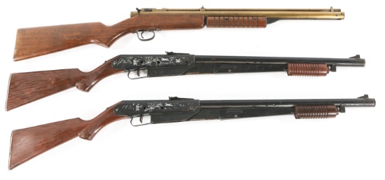 DAISY AND BENJAMIN FRANKLIN BB GUN LOT OF 3