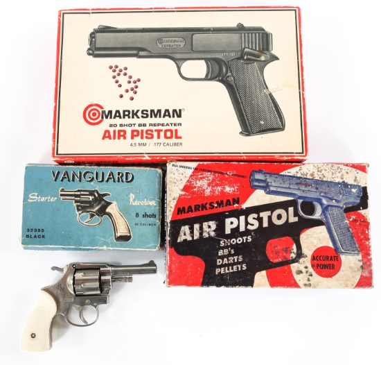 AIR PISTOL AND STARTER PISTOL LOT OF 4