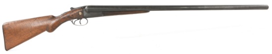 H&R HAMMERLESS 12 GA SIDE BY SIDE SHOTGUN