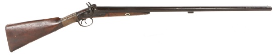 ENGLISH MORTIMER 10 GAUGE PERCUSSION SHOTGUN