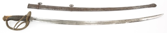 US ARMY M1860 LIGHT CAVALRY SABER BY AMES