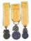 FRENCH ARMY MILITARY MEDAL LOT OF 3