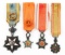 NORTH AFRICAN COUNTRIES ORDER MINI MEDAL LOT OF 4