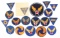 WWII USAAF UNIFORM PATCHES LOT OF 18