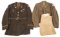 WWII US ARMY OFFICER UNIFORM LOT