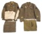 WWII US FIRST ARMY & AIR FORCE NCO UNIFORM LOT