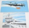 USAF & USN MILITARY AVIATION SIGNED OIL PAINTINGS