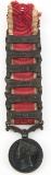 BRITISH SECOND CHINA WAR MINI MEDAL WITH 6 CLASPS