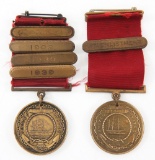 PRE WWII US NAVY NAMED GOOD CONDUCT MEDAL LOT OF 2