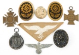 WWII GERMAN MEDALS BADGES & INSIGNIA LOT