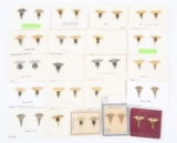 WWII - COLD WAR MEDICAL OFFICER INSIGNIA LOT