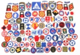 WWII TO KOREAN WAR US ARMY DIV PATCHES LOT OF 100