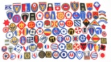 WWII TO KOREAN WAR US ARMY DIV PATCHES LOT OF 100